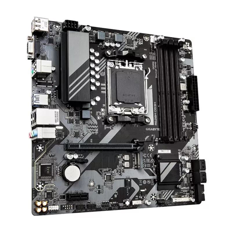 Základná doska GIGABYTE A620M DS3H, A620, AM5, ATX