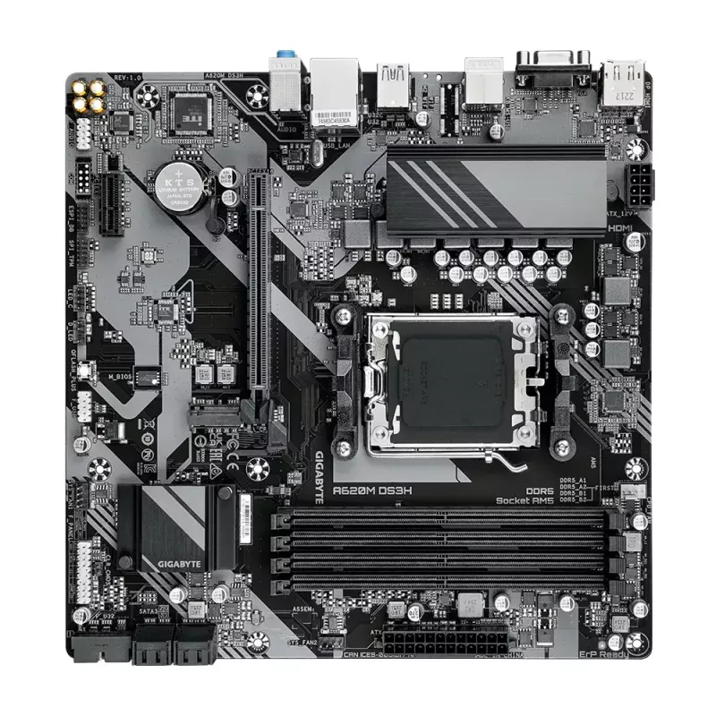Základná doska GIGABYTE A620M DS3H, A620, AM5, ATX