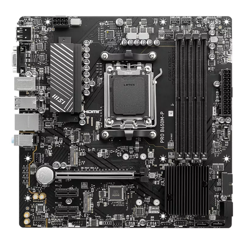 MSI PRO B650M-P základná doska AMD B650 Socket AM5 micro ATX