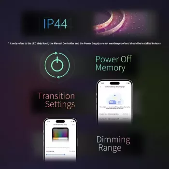 Smart LED pásik, AQARA T1, 2m (RLS-K01D)