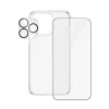 PanzerGlass ® 3-in-1 balenie iPhone 15 Pro Max, Apple, Apple - iPhone 15 Pro Max, suchá aplikácia, nárazuvzdorné, transparentné, 1 kus