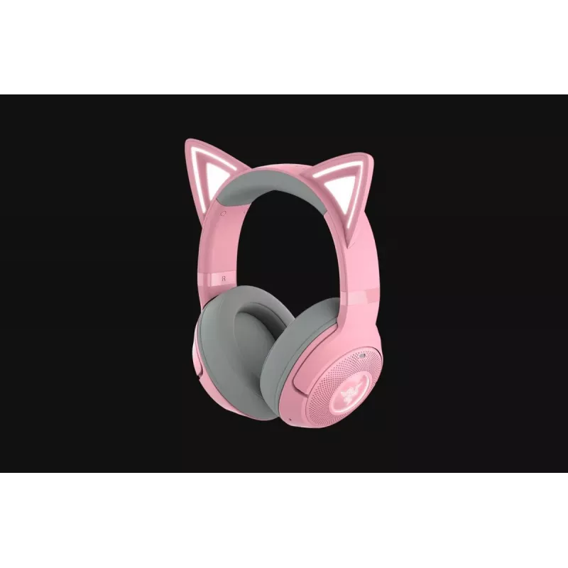 RAZER headset Kraken Kitty V2 Bt – Stereo – Bluetooth – ružový