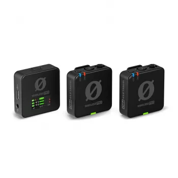 Bezdrôtový lavalierový mikrofónový systém RØDE Wireless PRO — omnidirektionálny lavalier, 20–20 000 Hz, 7 h batéria, 260 m dosah