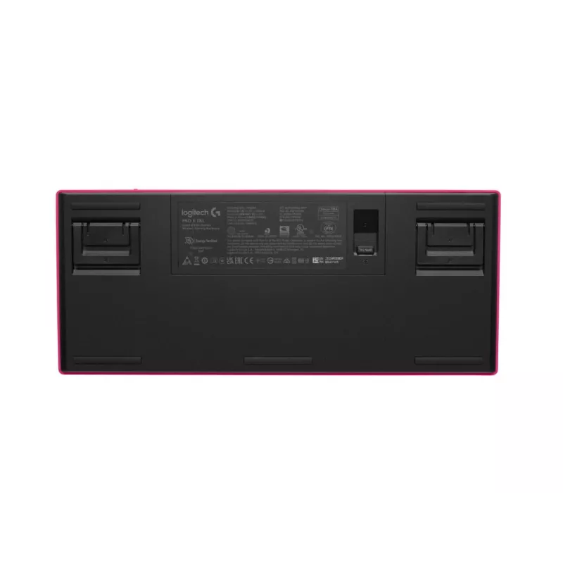 LOGITECH G Pro X TKL Lightspeed herná klávesnica - Bluetooth - ružová US International taktilná