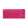 LOGITECH G Pro X TKL Lightspeed herná klávesnica - Bluetooth - ružová US International taktilná