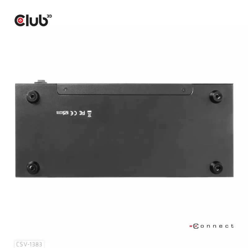 CLUB3D 1-na-8 HDMI™ splitter Full 3D a 4K60Hz (600MHz)