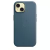 Apple FineWoven puzdro s MagSafe iPhone 15 Pacific Blue