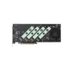 ASUS Hyper M.2 x16 Gen5 Card PCIe 5.0 M.2 adaptér s aktívnym chladením
