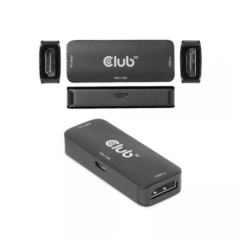 CLUB3D HDMI aktívny 4K60Hz repeater F/F