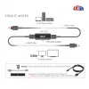 CLUB3D HDMI aktívny 4K60Hz repeater F/F