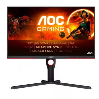 AOC G3 Q27G3XMN/BK počítačový monitor 68,6 cm (27