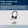 HP Poly Blackwire 3320 stereo Microsoft Teams certifikovaný USB-C headset + USB-C/A adaptér
