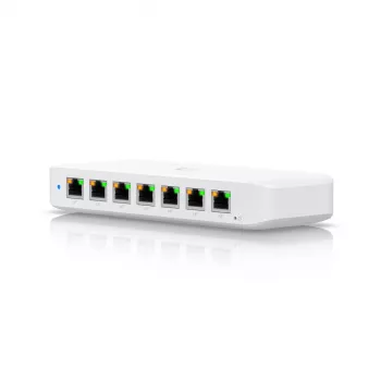 UBIQUITI NETWORKS UniFi Switch USW-Ultra-60W 8-portový GbE PoE+ napájaný cez GbE++ vstup 60W