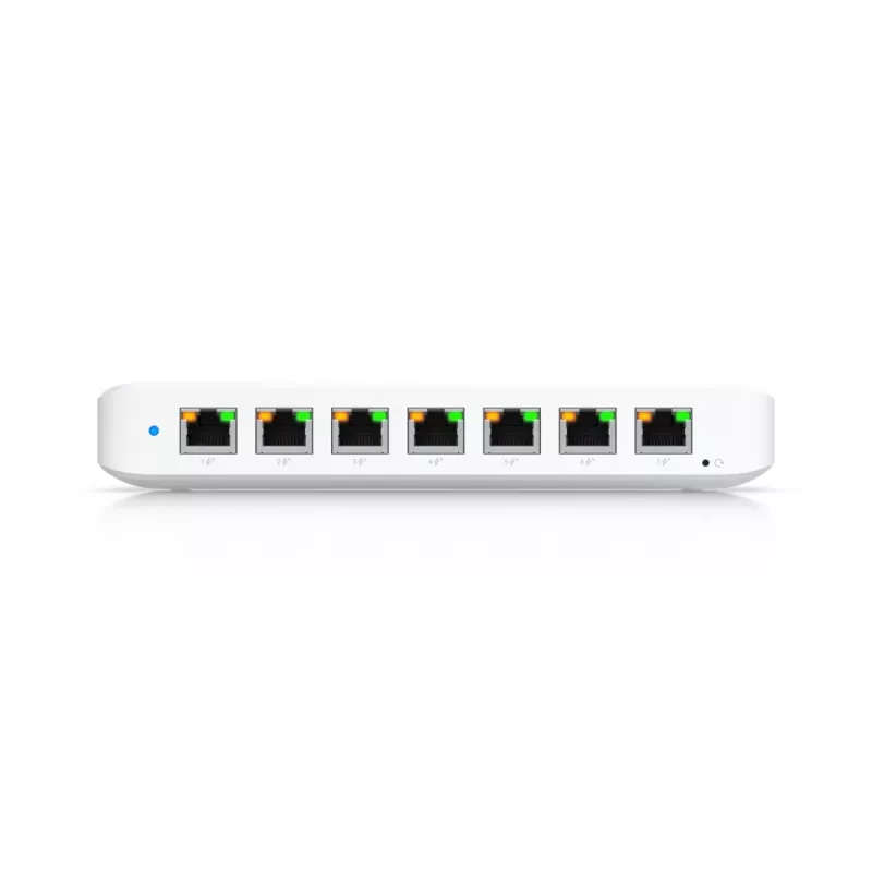 UBIQUITI NETWORKS UniFi Switch USW-Ultra-60W 8-portový GbE PoE+ napájaný cez GbE++ vstup 60W