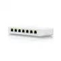 Managed switch UBIQUITI USW-Ultra L2, 8x gigabitové PoE porty, 7 PoE, 42 W budget, DC/PoE, 16 Gbit/s switching