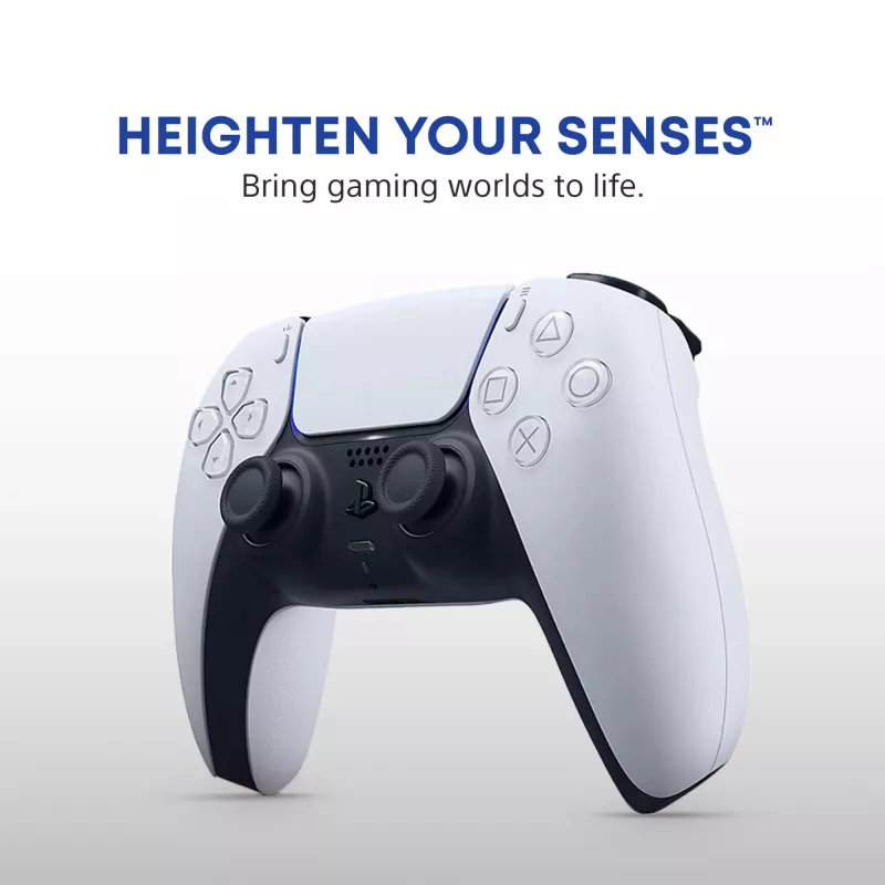 Gamepad Sony DualSense Wireless Controller V2 – PlayStation 5, Bluetooth/USB, USB-C, integrovaná batéria, biela