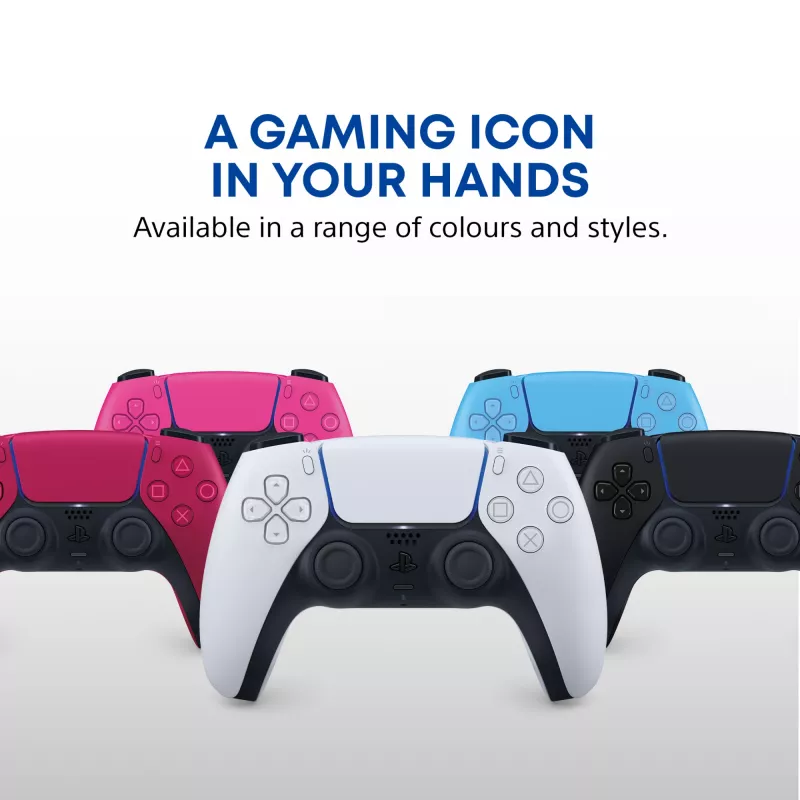 Gamepad Sony DualSense Wireless Controller V2 – PlayStation 5, Bluetooth/USB, USB-C, integrovaná batéria, biela