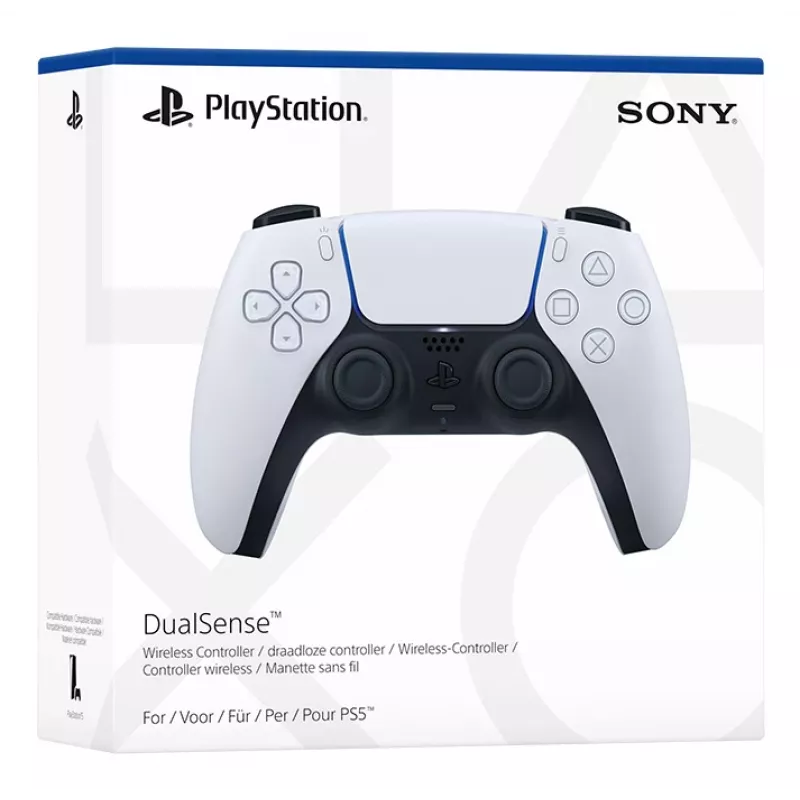 Gamepad Sony DualSense Wireless Controller V2 – PlayStation 5, Bluetooth/USB, USB-C, integrovaná batéria, biela