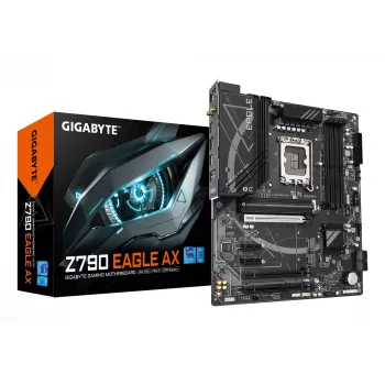 Základná doska GIGABYTE Z790 EAGLE AX — Intel LGA1700 ATX, Z790, DDR5, 4x DIMM, Wi‑Fi 6E, 2.5Gb LAN