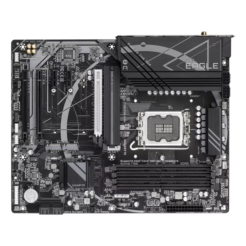 Základná doska GIGABYTE Z790 EAGLE AX — Intel LGA1700 ATX, Z790, DDR5, 4x DIMM, Wi‑Fi 6E, 2.5Gb LAN