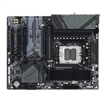 Základná doska GIGABYTE B650 EAGLE AX ATX, AMD B650 čipset, socket AM5, DDR5, 4x DIMM, 256GB, Wi‑Fi 6E, Bluetooth 5.3