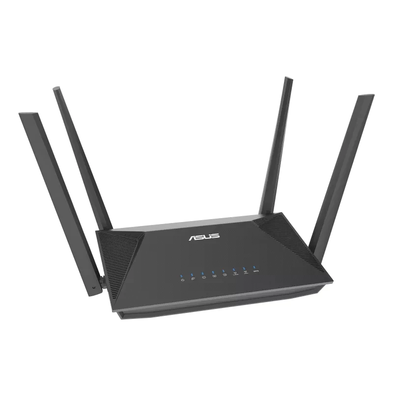ASUS RT-AX52 AX1800 AiMesh WLAN router Gigabit Ethernet Dualband (2,4 GHz / 5 GHz) čierny