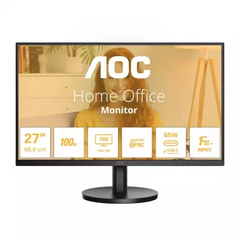 AOC 27B3CA2 počítačový monitor 68,6 cm (27 palcov) 1920 x 1080 pixelov Full HD LED čierny