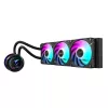 All-in-One kvapalinový chladič GIGABYTE AORUS WATERFORCE X II 360 3x120mm ARGB ventilátory