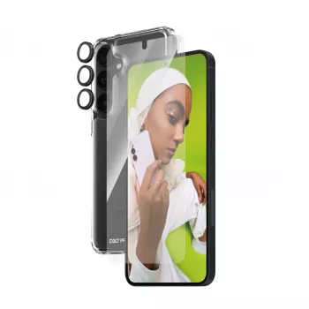 PanzerGlass ® 3-in-1 ochranný balík Samsung Galaxy S24+ | Ultra-Wide Fit s EasyAligner