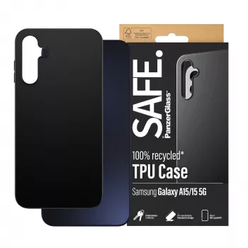 PanzerGlass SAFE. by ® TPU puzdro Samsung Galaxy A15 | A15 5G | čierna