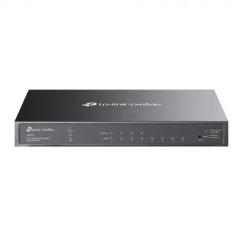 TP-Link Omada 8-port Gigabit Smart Switch so 4-port PoE+, Managed, L2/L2+, Gigabit Ethernet (10/100/1000), Power over Ethernet (PoE), montáž do racku