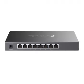 TP-Link Omada 8-port Gigabit Smart Switch so 4-port PoE+, Managed, L2/L2+, Gigabit Ethernet (10/100/1000), Power over Ethernet (PoE), montáž do racku