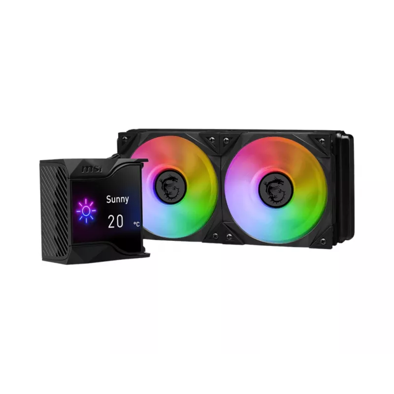 MSI MPG Coreliquid D240 procesorový set kvapalinového chladenia 12 cm čierny 1 kus