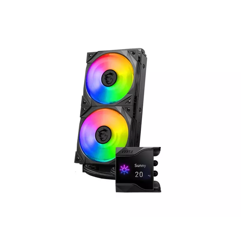 MSI MPG Coreliquid D240 procesorový set kvapalinového chladenia 12 cm čierny 1 kus