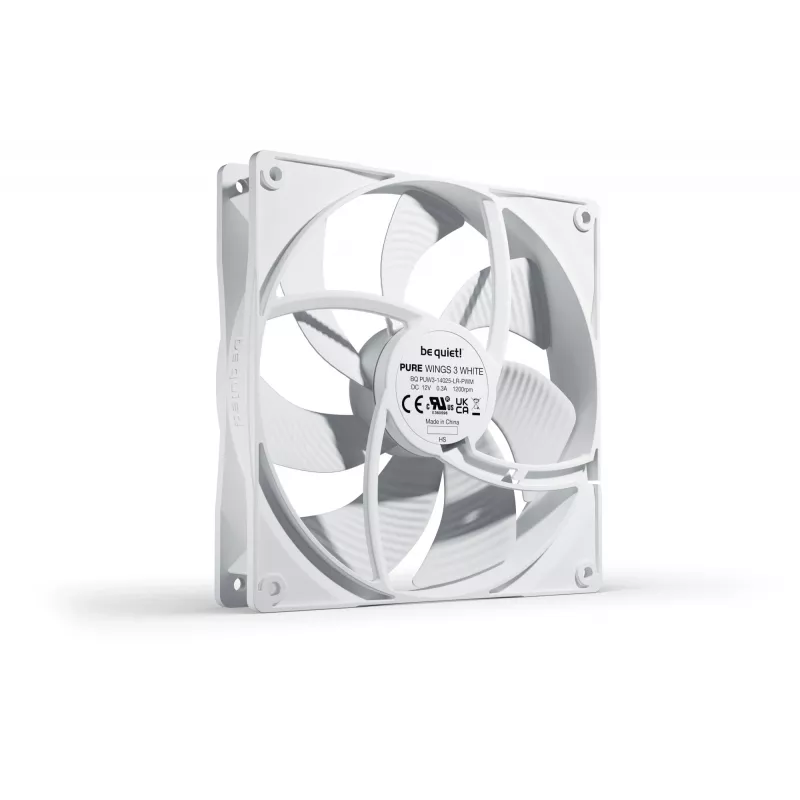 be quiet! Pure Wings 3 140mm PWM biela skriňový ventilátor pre počítač 14 cm 1 ks