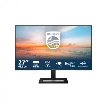 Philips 1000 series 27E1N1600AE/00 počítačový monitor 68,6 cm (27 palcov) 2560 x 1440 pixelov Quad HD LCD čierny