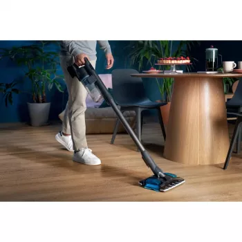 Philips 8000 series XC8057/01 bezdrôtový tyčový vysávač, na suché aj mokré vysávanie, cyklónový, bezvreckový, 0,6 l, Aqua Blue/Black