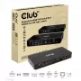 CLUB3D DisplayPort/HDMI KVM switch/dock 4K60Hz pre USB Type-C vstupy