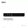 CLUB3D DisplayPort/HDMI KVM switch/dock 4K60Hz pre USB Type-C vstupy