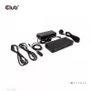 CLUB3D DisplayPort/HDMI KVM switch/dock 4K60Hz pre USB Type-C vstupy