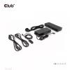 CLUB3D DisplayPort/HDMI KVM switch/dock 4K60Hz pre USB Type-C vstupy