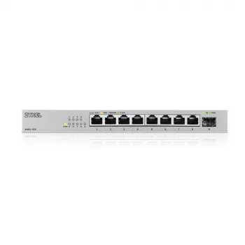 Zyxel XMG-108 Unmanaged 2.5G Ethernet (100/1000/2500) strieborný