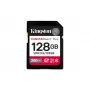 Kingston Technology 128 GB Canvas React Plus SDXC UHS-II 280R/100W U3 V60 pre Full HD/4K
