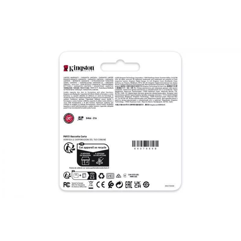 Kingston Technology 128 GB Canvas React Plus SDXC UHS-II 280R/100W U3 V60 pre Full HD/4K
