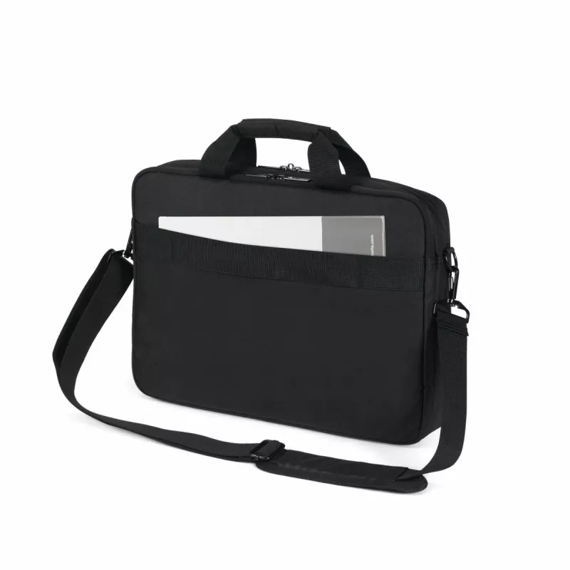 DICOTA Eco Top Traveller Core - 15-17.3in taška na notebook - čierna / 300d 100% recyklovaný PET-polyester