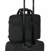 DICOTA Eco Top Traveller Core - 15-17.3in taška na notebook - čierna / 300d 100% recyklovaný PET-polyester