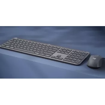 Logitech MK950 Signature for Business klávesnica myš bezdrôtová Bluetooth QWERTZ Deutsch grafitová