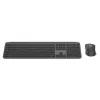 Logitech MK950 Signature for Business klávesnica myš bezdrôtová Bluetooth QWERTZ Deutsch grafitová