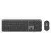 Logitech MK950 Signature for Business klávesnica myš bezdrôtová Bluetooth QWERTZ Deutsch grafitová