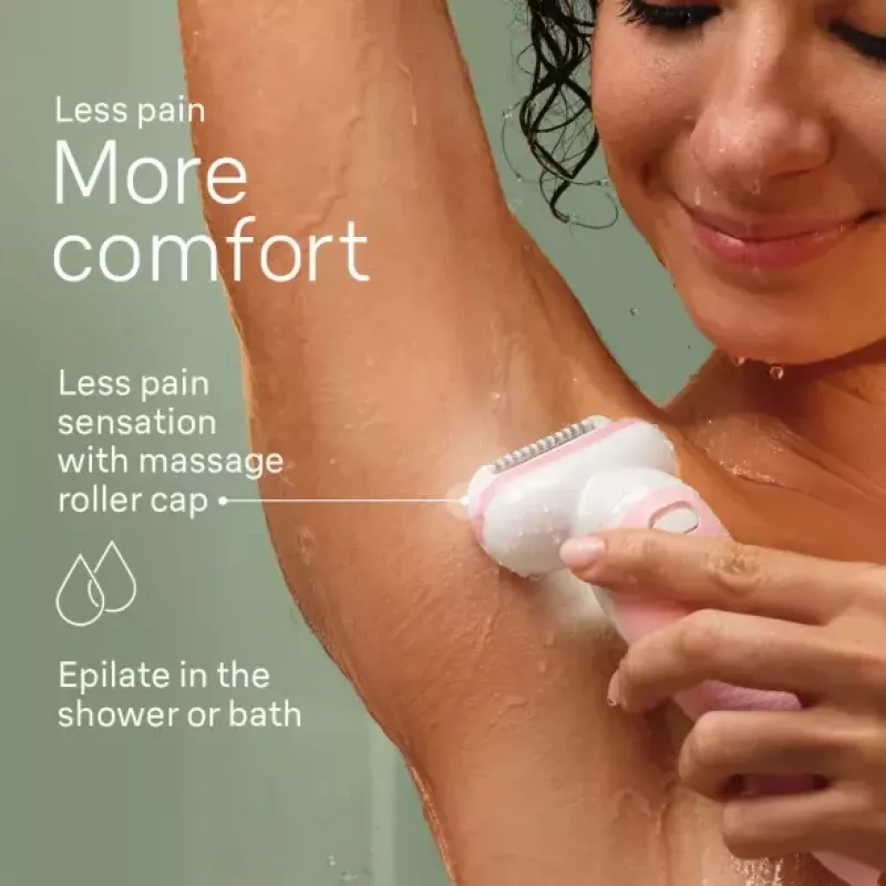 Braun Silk-epil 9 9-030 epilátor, 40 pinziet, biela